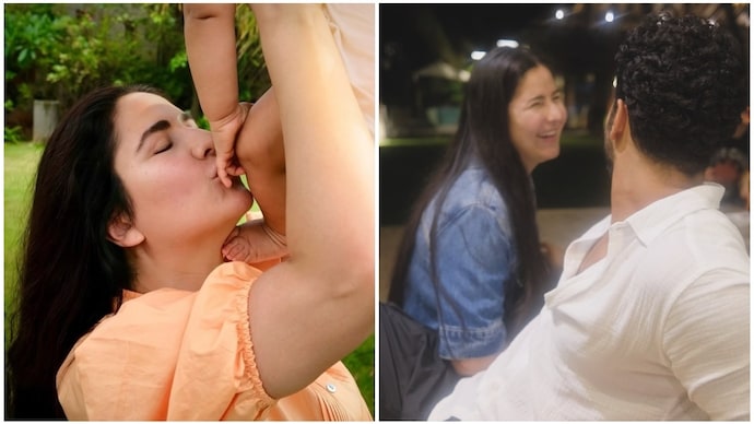 Katrina Kaif shares pictures from her 43rd birthday celebrations. (Credit: Instagram/KatrinaKaif) Katrina Kaif shares pictures from her 43rd birthday celebrations.