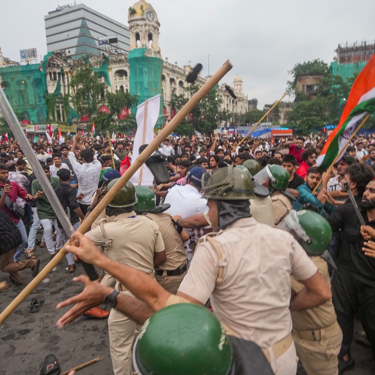 11 arrested for Kolkata protest violence, police say none were students