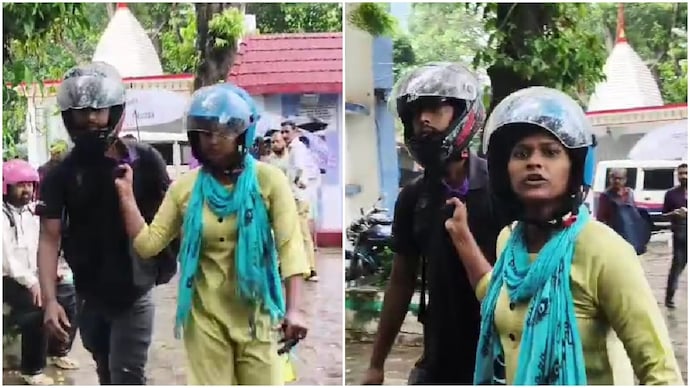 Kolkata woman cop grabs man who flashed at her by collar, drags him to police station