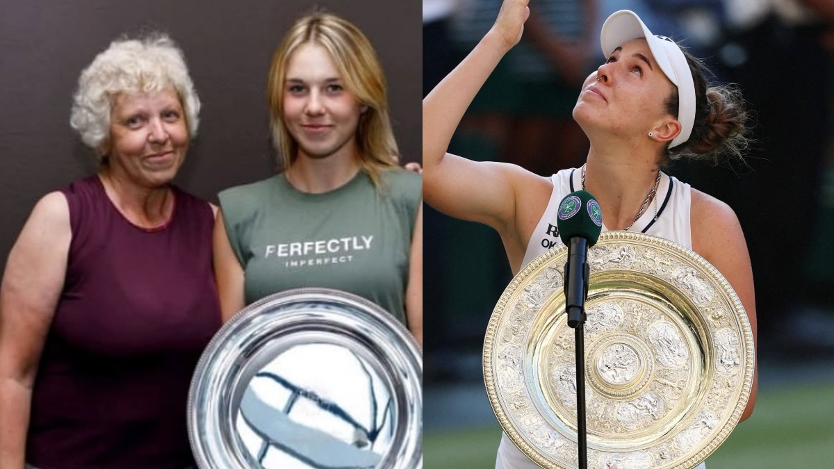 Linda Noskova cries tears of joy, dedicates Wimbledon win to mother who died from cancer
