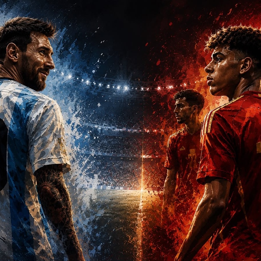 Lionel Messi, Lamine Yamal