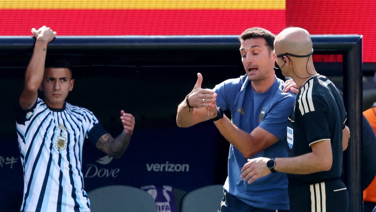 Scaloni rejects claims of unfair refereeing, concedes Spain were better in World Cup final