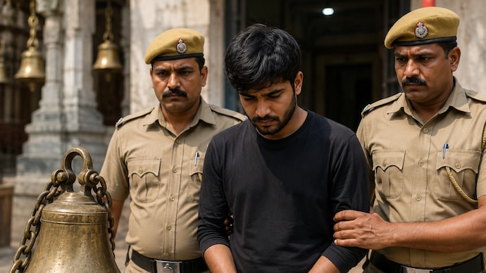 Lucknow temple arrest