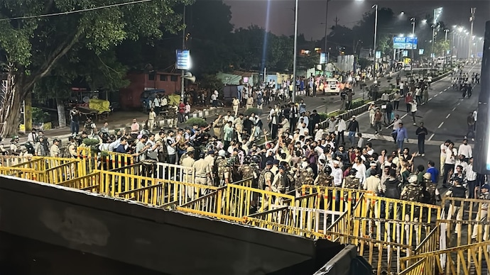 Madhya Pradesh farmers' protest in Bhopal