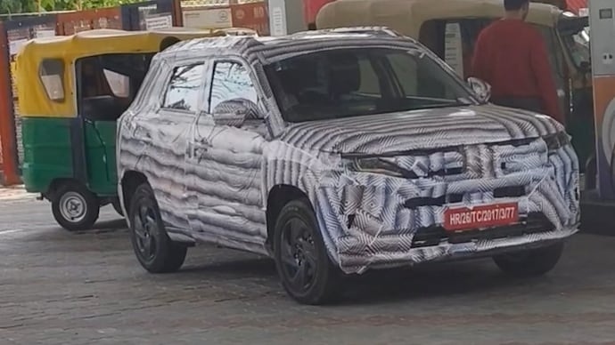 Maruti Suzuki Brezza facelift. (Photo: YouTube/@DESISPEECH)