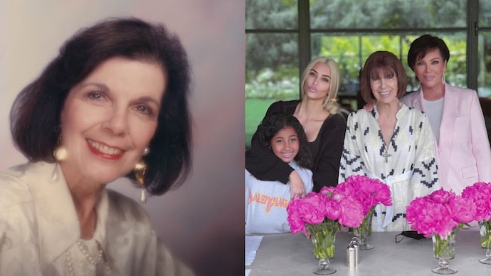 Mary Jo was Kris Jenner's mother and Kim Kardarshian's grand mother. (Credit: Instagram/@krisjenner @kimkardashian) Mary Jo