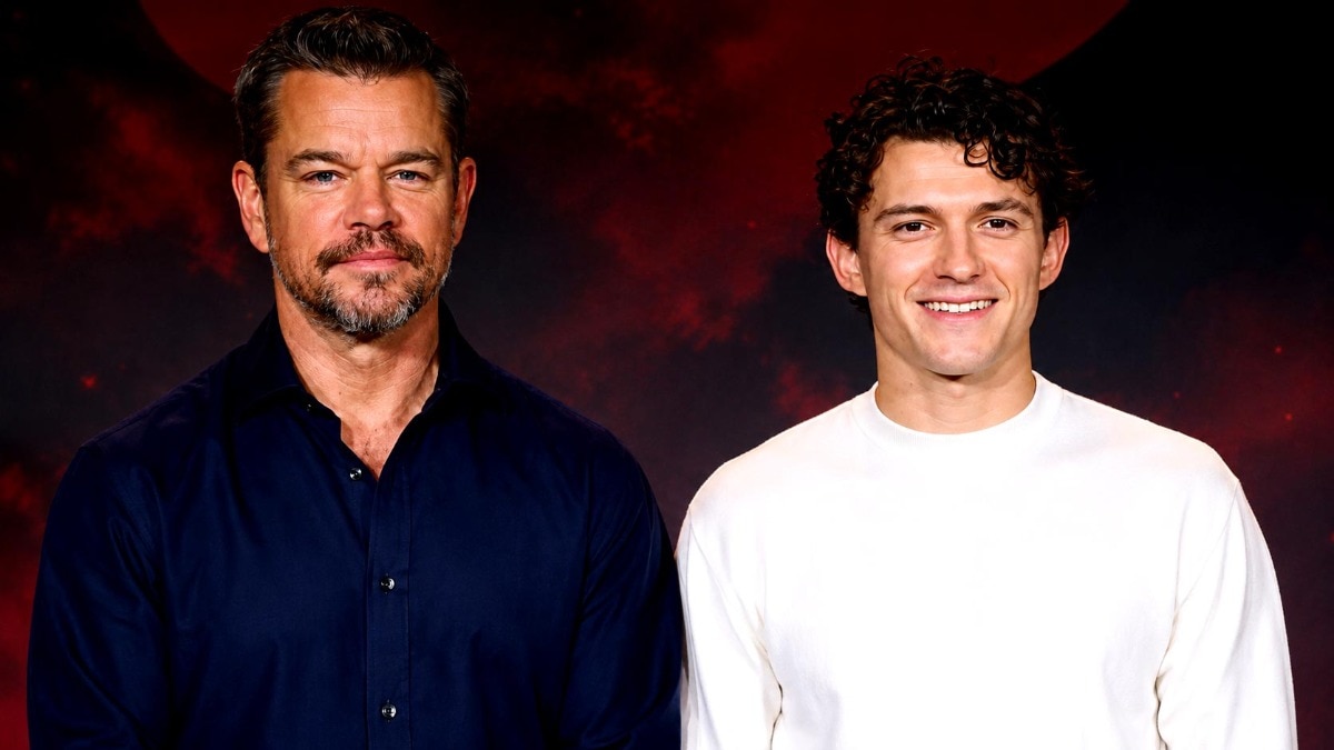 Matt Damon (L), Tom Holland (R) talk about their love for Bollywood.