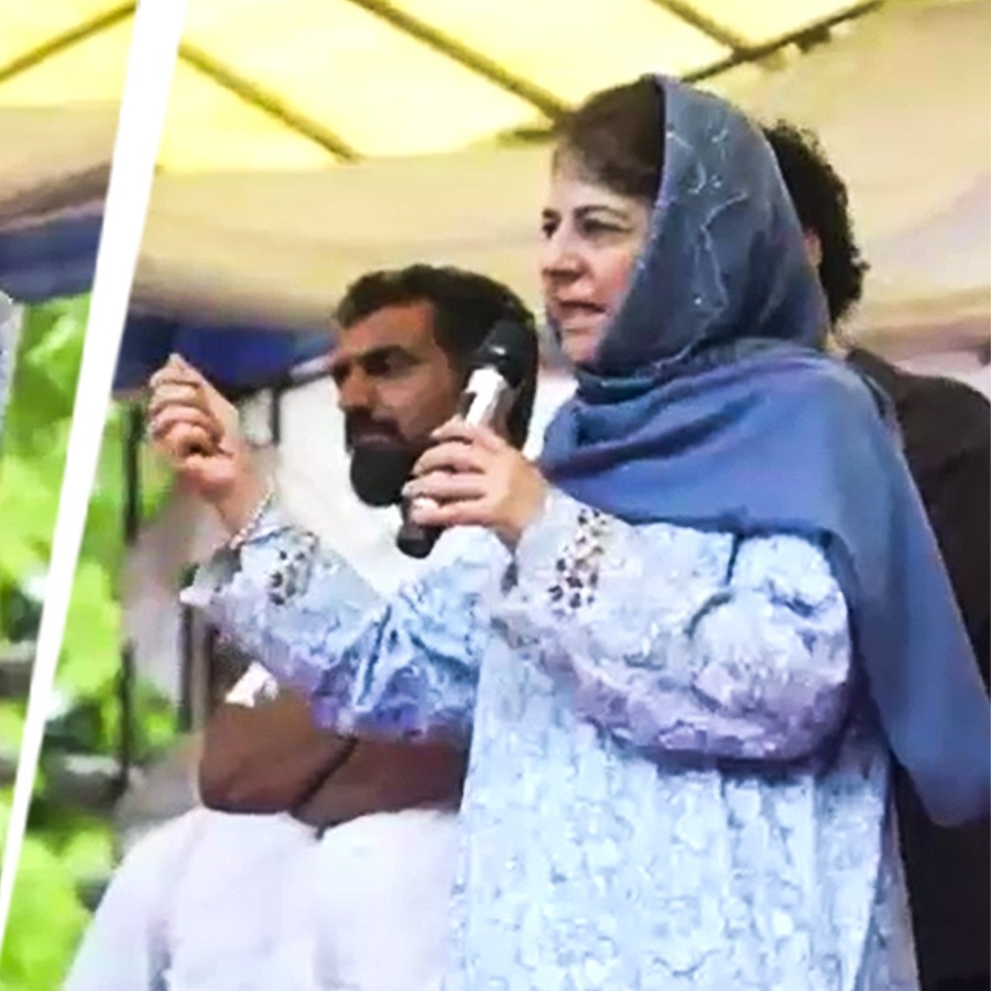 Cows safer than children in our nation: Mehbooba Mufti backs CJP protest in Delhi