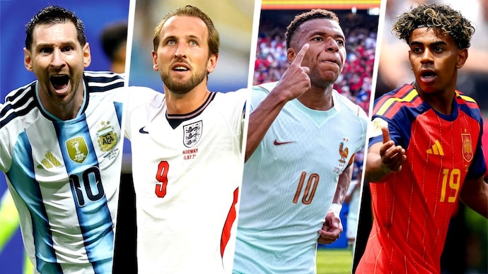 Messi, Kane, Mbappe and Yamal