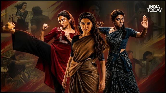 Samantha, Priety and Abhirami from Maa Inti Bangaram and Blast show how good writing and character-driven action choreography create the best female action heroes.