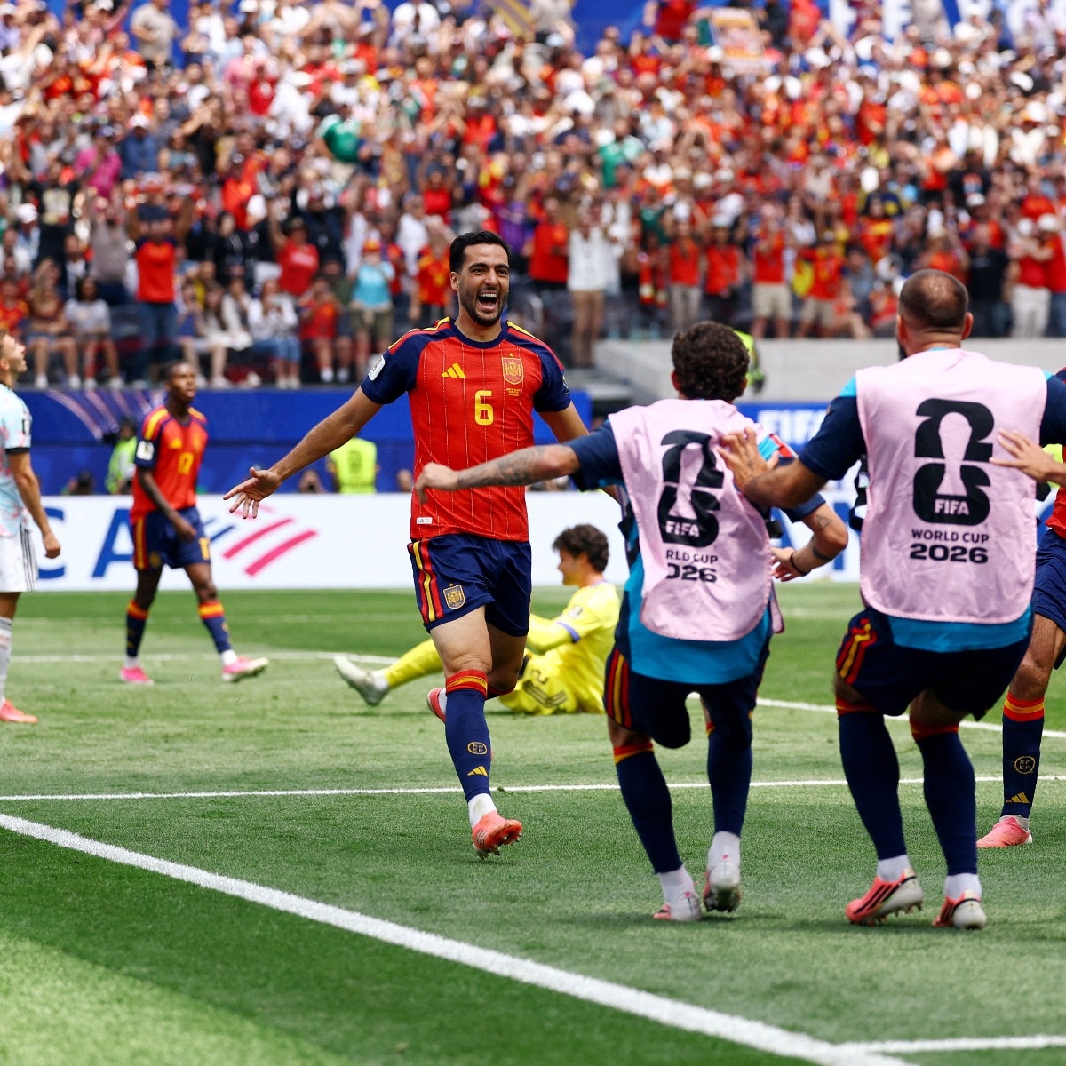 Merino's super-sub magic sends Spain into second-ever World Cup semi-final