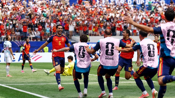 Mikel Merino, Spain vs Belgium, FIFA World Cup 2026