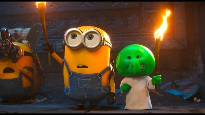 A still from Minions & Monsters.