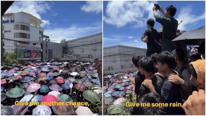 Mizoram students 'refuse to stay silent' amid CJP protest, sing Give Me Some Sunshine
