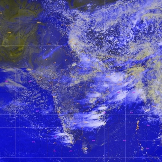 Satellite spots massive cloud build-up over Uttarakhand, heavy rain coming