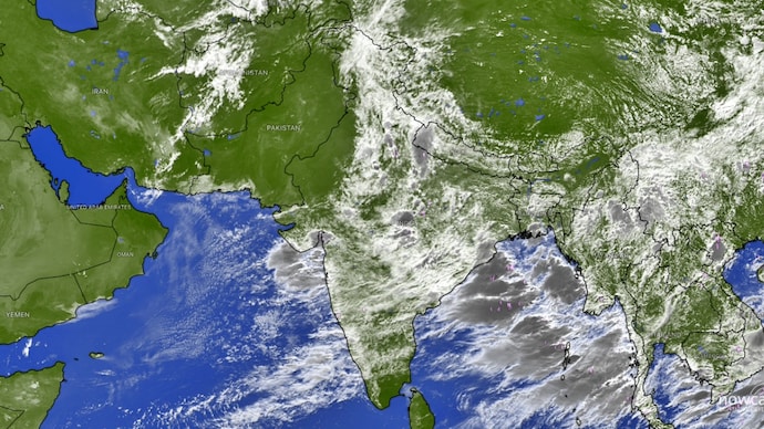 Monsoon cloud rain IMD