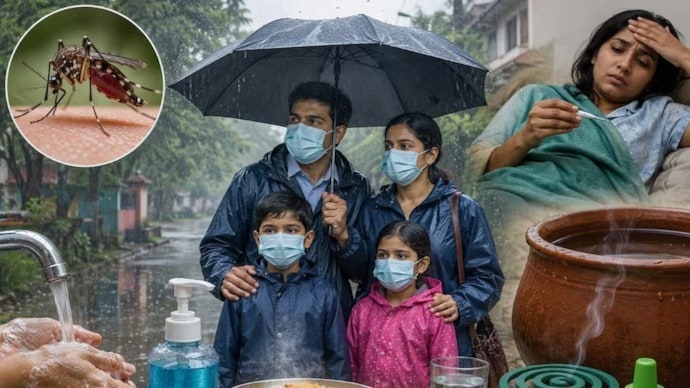 Monsoon wellness: Tips to stay ahead of flu, dengue and waterborne diseases Monsoon season also causes a sudden increase in various diseases