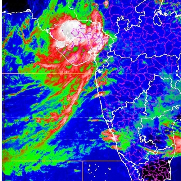 Isro captures massive Arabian Sea vortex pumping monsoon rain over Gujarat