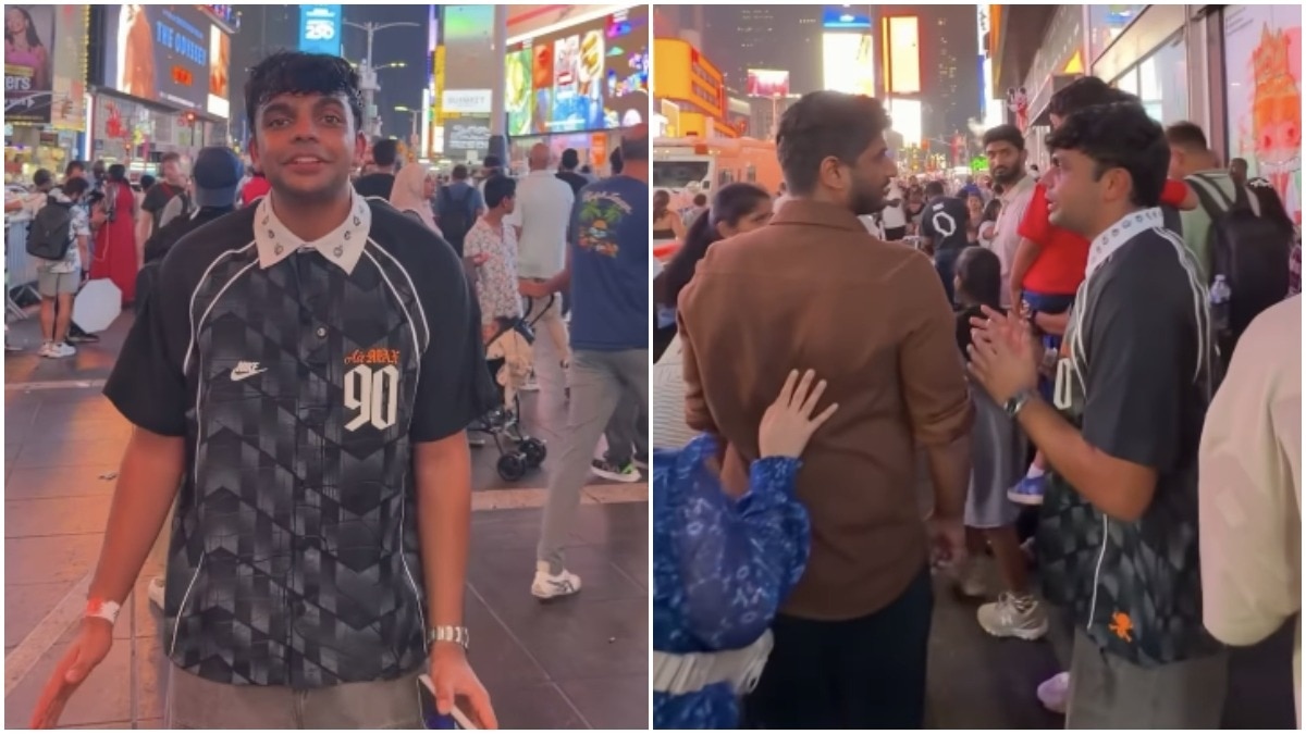 Mumbai man gave himself 1 hour to find 100 Indians at Times Square, see how it went