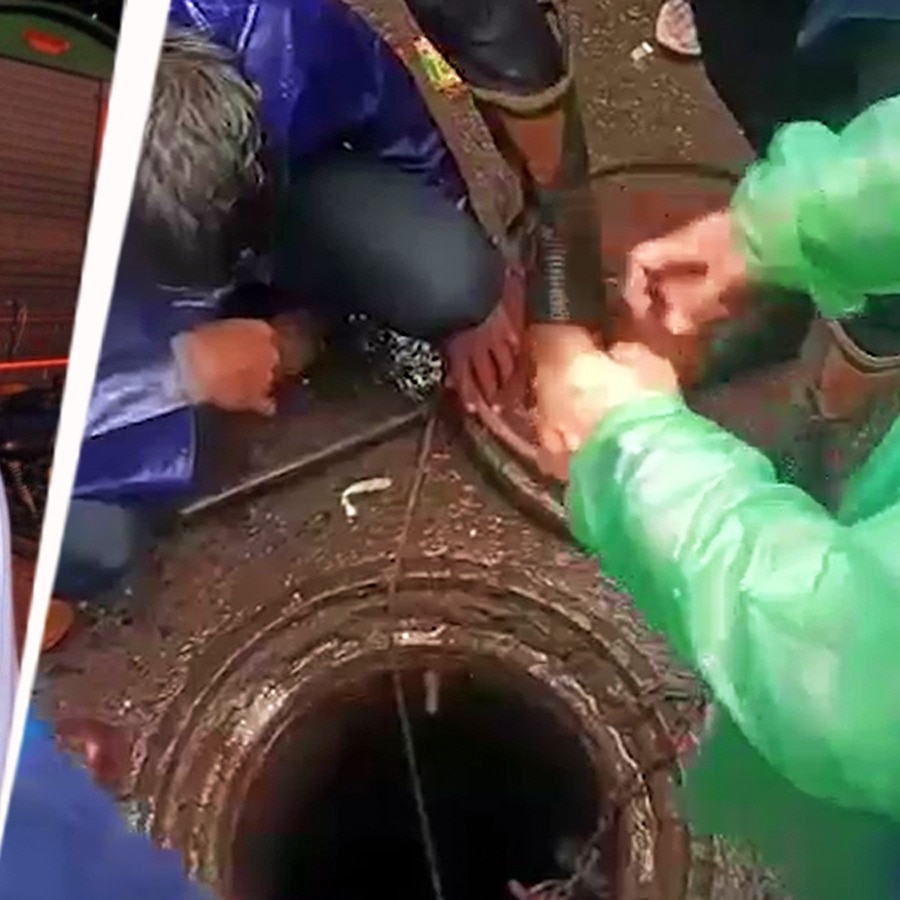 Mumbai man open manhole