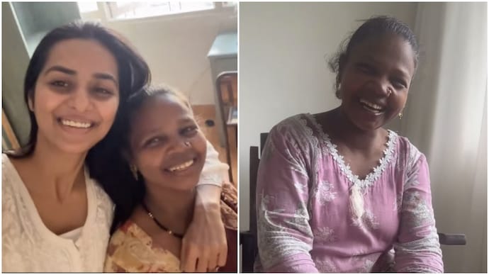 Mumbai woman surprises househelp with her favourite breakfast, her smile says it all