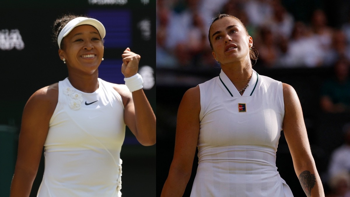 Naomi Osaka defeats world No. 1 Aryna Sabalenka to reach Wimbledon quarter-finals
