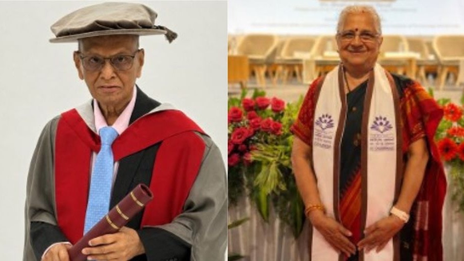 Einstein got this honour. This week, Narayana Murthy's family did too
