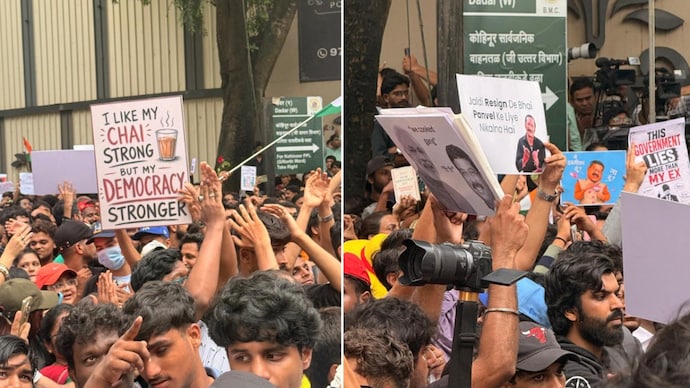 NEET protests in Mumbai: Gen Z turns Dadar and Shivaji Park into creative dissent hubs