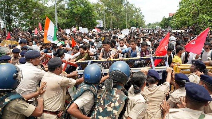 NEET UG, NEET UG paper leak, NEET UG protest