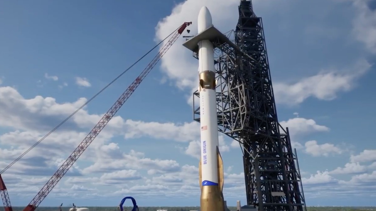 Blue Origin rebuilds New Glenn launch pad after explosion, using redesigned configuration