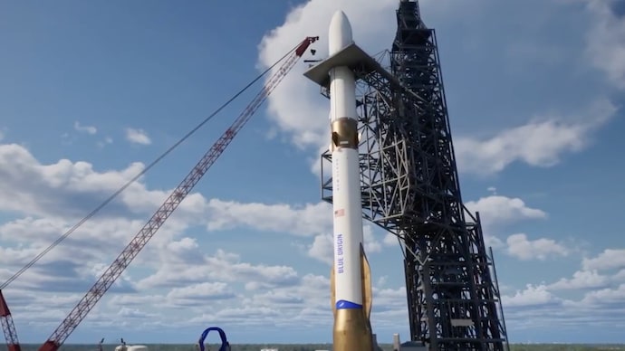 New Glenn launch pad