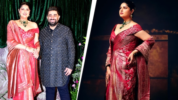 Newlyweds Anshula Kapoor and Rohan Thakkar