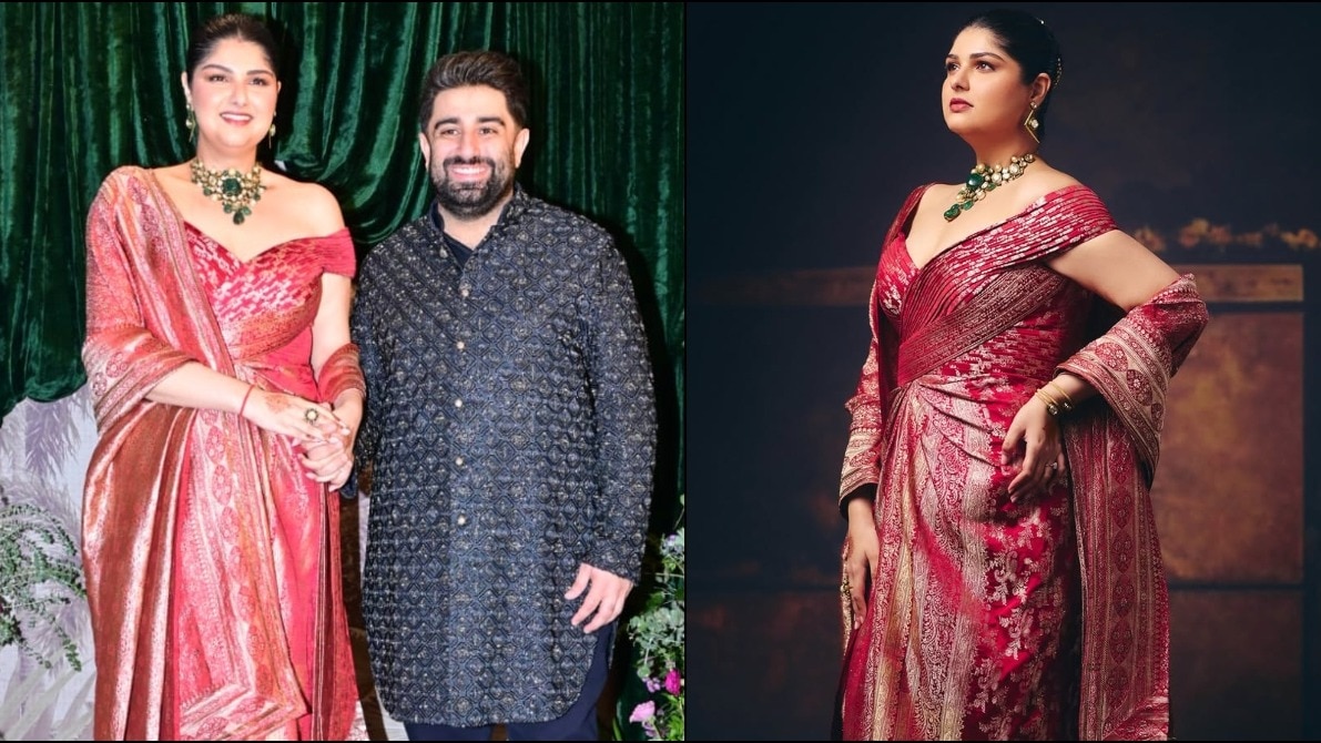 Anshula Kapoor let every wedding look tell a story. Her cocktail outfit brought it full circle