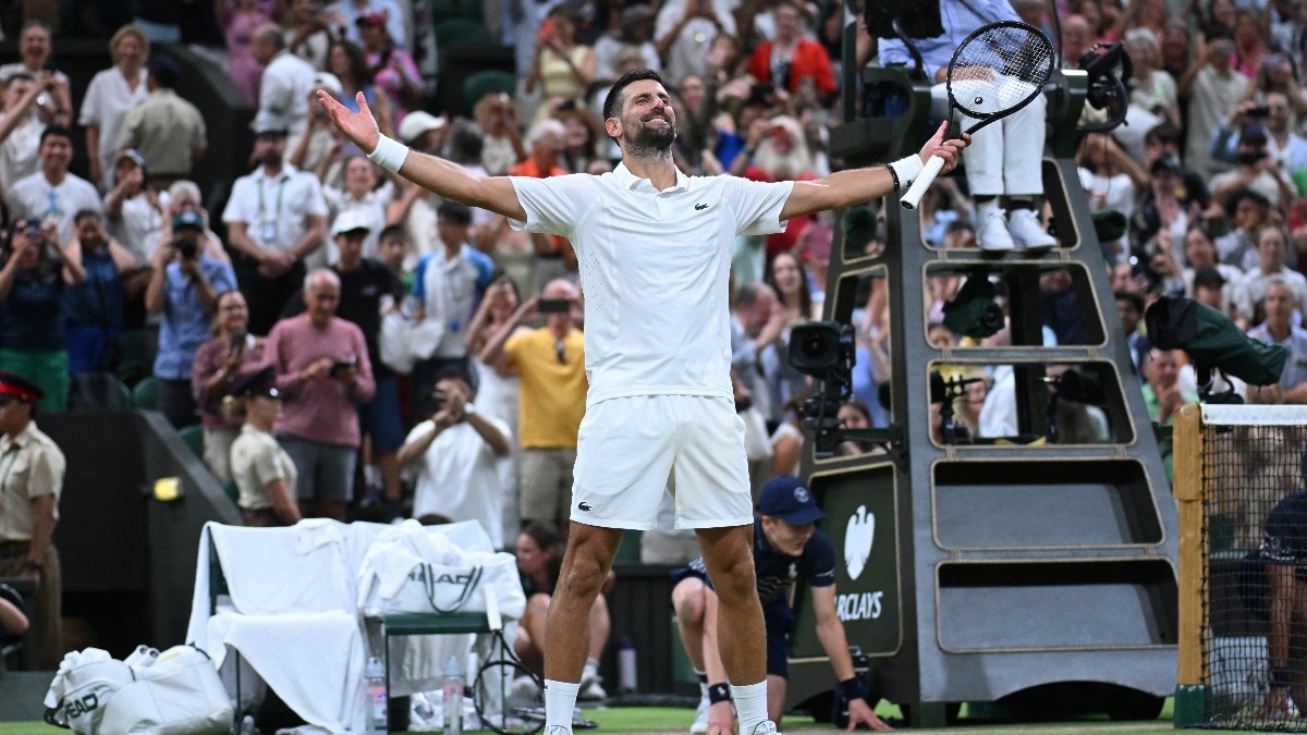 Wimbledon: Novak Djokovic survives five-hour epic to set up semifinal clash with Sinner