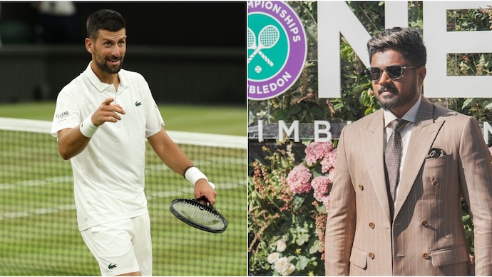 Novak Djokovic and Sanju Samson