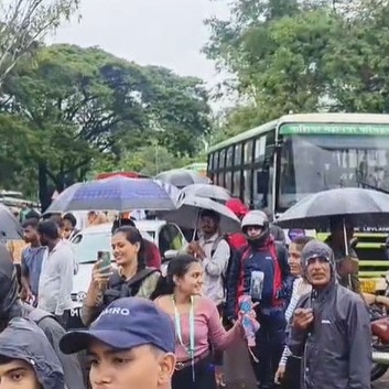 Over 300 Nashik students miss university exams as rain triggers traffic chaos