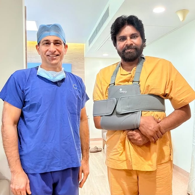 Pawan Kalyan discharged after 4-day hospital stay following shoulder surgery