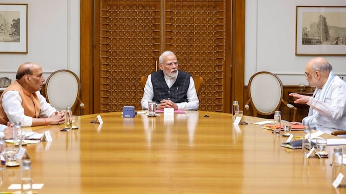 Prime Minister Narendra Modi chairs a meeting of the Cabinet Committee on Security in New Delhi (Photo:PTI)