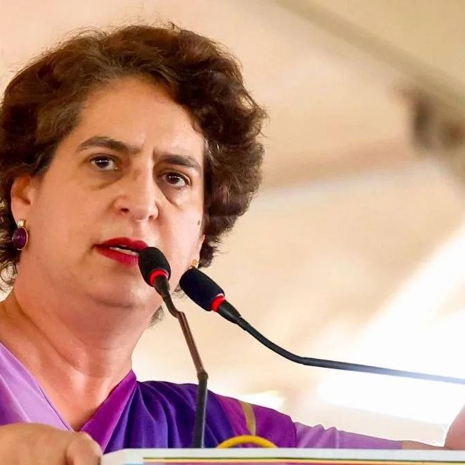Shameful: Priyanka Gandhi slams Dharmendra Pradhan's Parliament welcome by NDA MPs