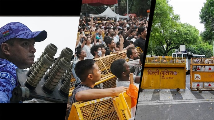 Prohibitory orders under Section 163 remain in force across the New Delhi district.