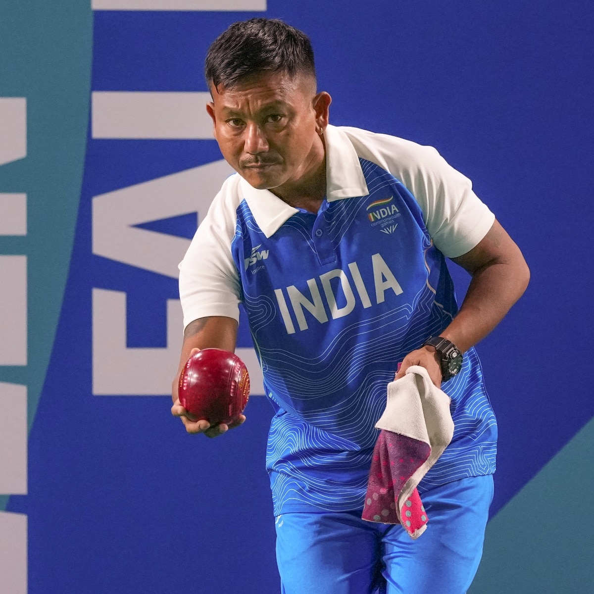 Bowling like MS Dhoni: Ice-cool Putul Sonowal makes it 2 in 2 in lawn bowls
