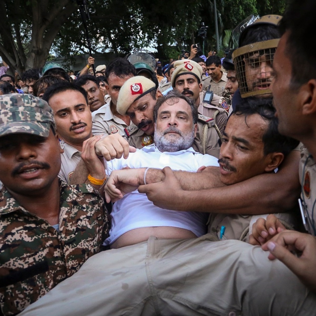 How a bloodied Rahul Gandhi gave Congress the image it wanted