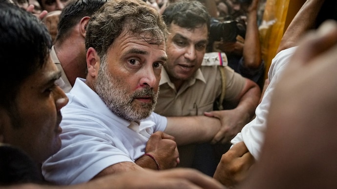 Rahul Gandhi CJP protest