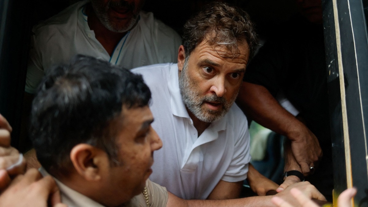How Rahul Gandhi began a protest, without joining a protest