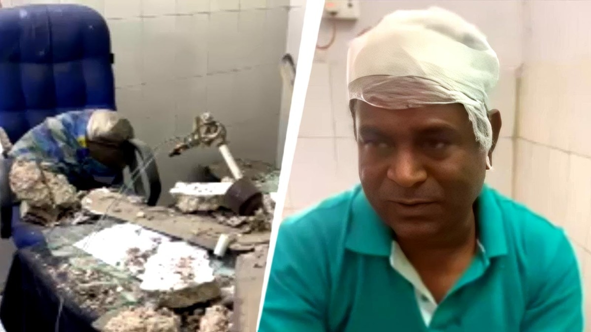 Rajasthan doctor injured after ceiling and fan collapse at government hospital