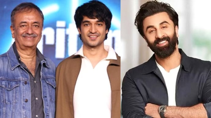 Rajkumar Hirani, Ranbir Kapoor, Vir Hirani
