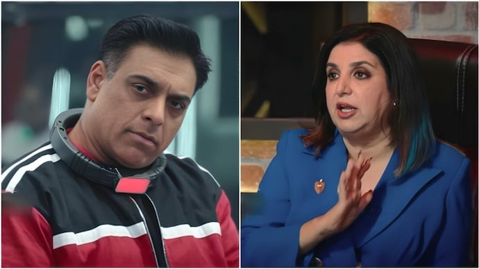 Ram Kapoor and Farah Khan in Lock Upp 2