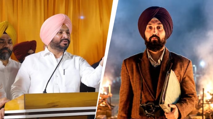 Ravneet Bittu criticised actor Diljit Dosanjh over the Satluj controversy, arguing that the film presents only one side of Punjab's history.