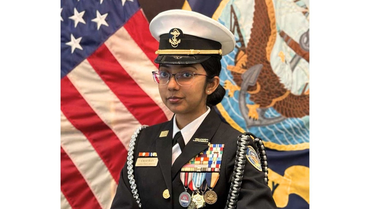 Meet Riddhi Chauhan, 17-year-old Indian-American commanding 300 US Navy cadets