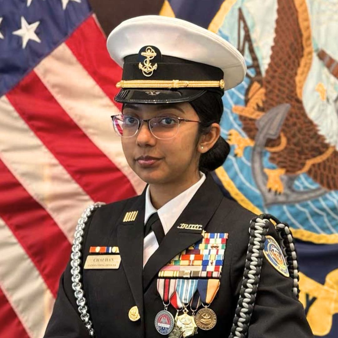 Meet Riddhi Chauhan, 17-year-old Indian-American commanding 300 US Navy cadets